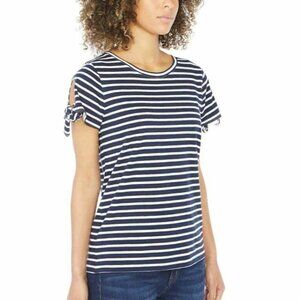 NWT - Nautica Ladies' Tie Sleeve Top - Size XL